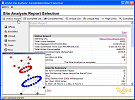 Whole-Screen Site Analysis Report, 3D-SiteMap, and Detailed Data Report