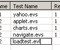 eV.Manager enter test name