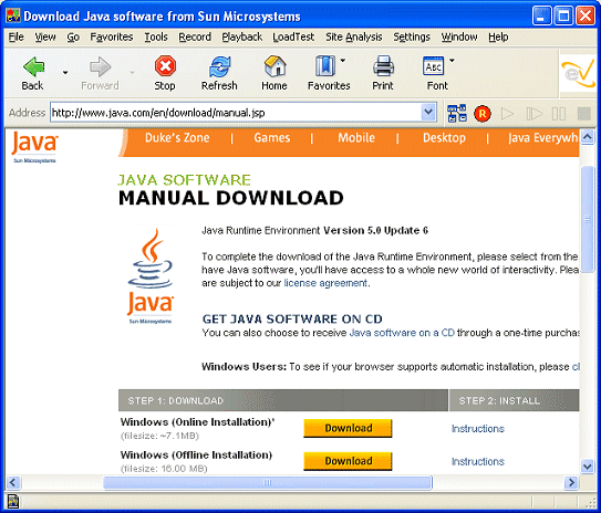 Where To Download Java JRE